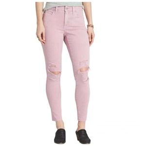 Universal Thread High Rise Distressed Skinny Ankle Jeans